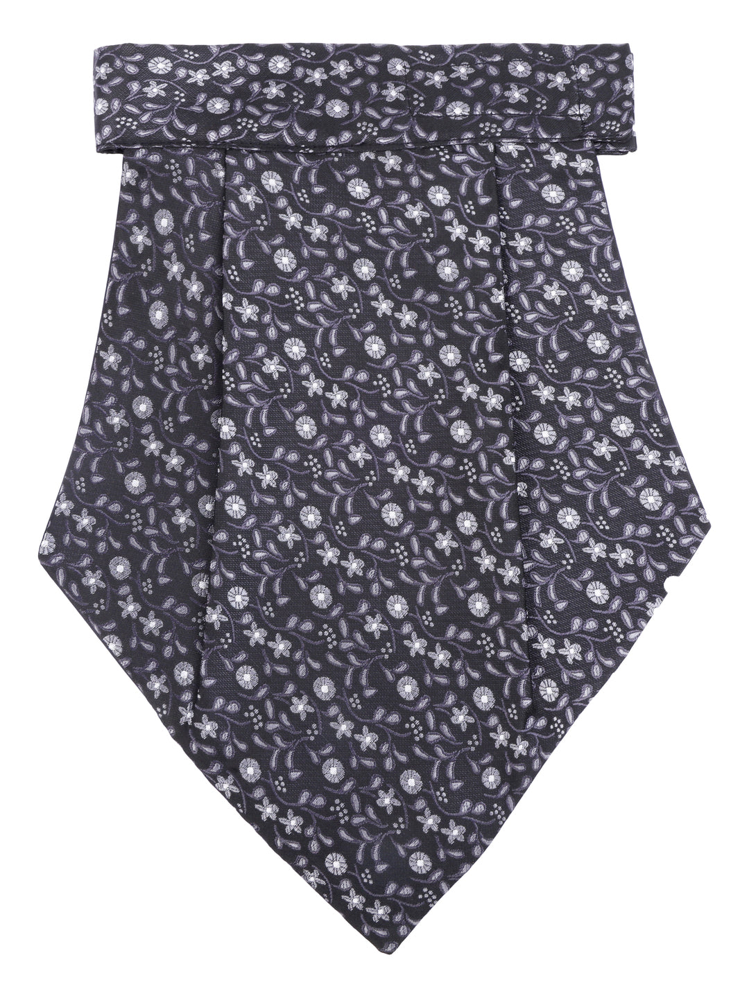 Alvaro Castagnino Men Black & Grey Printed Cravat