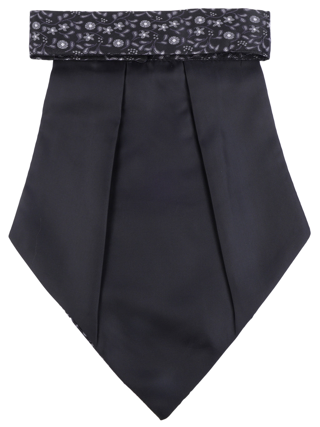 Alvaro Castagnino Men Black & Grey Printed Cravat