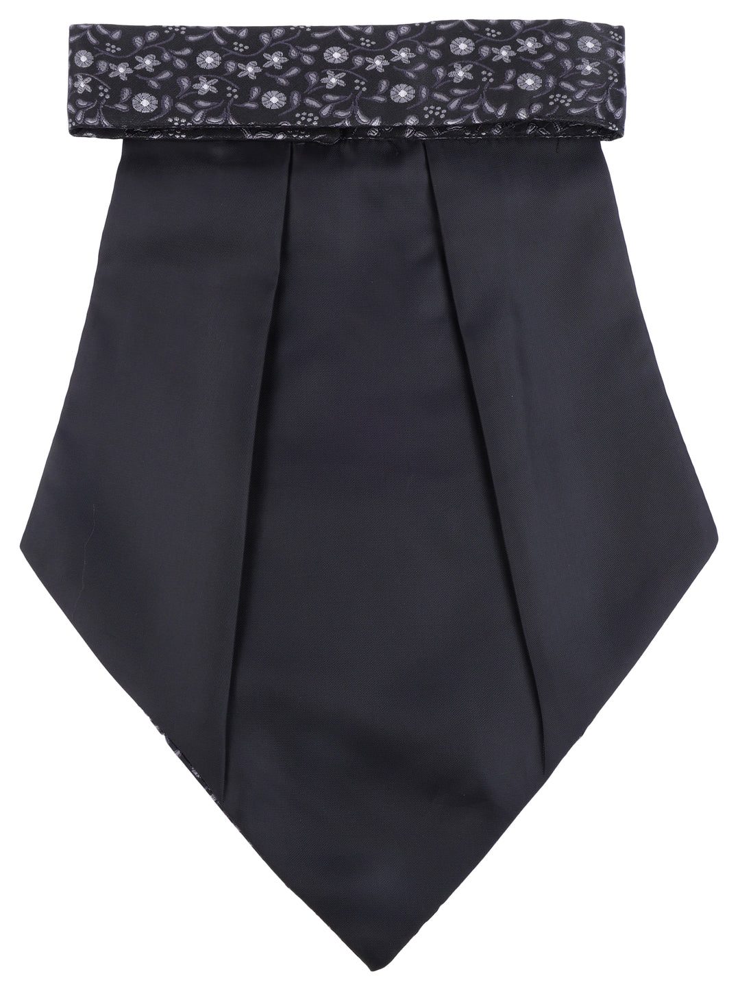 Alvaro Castagnino Men Black & Grey Printed Cravat