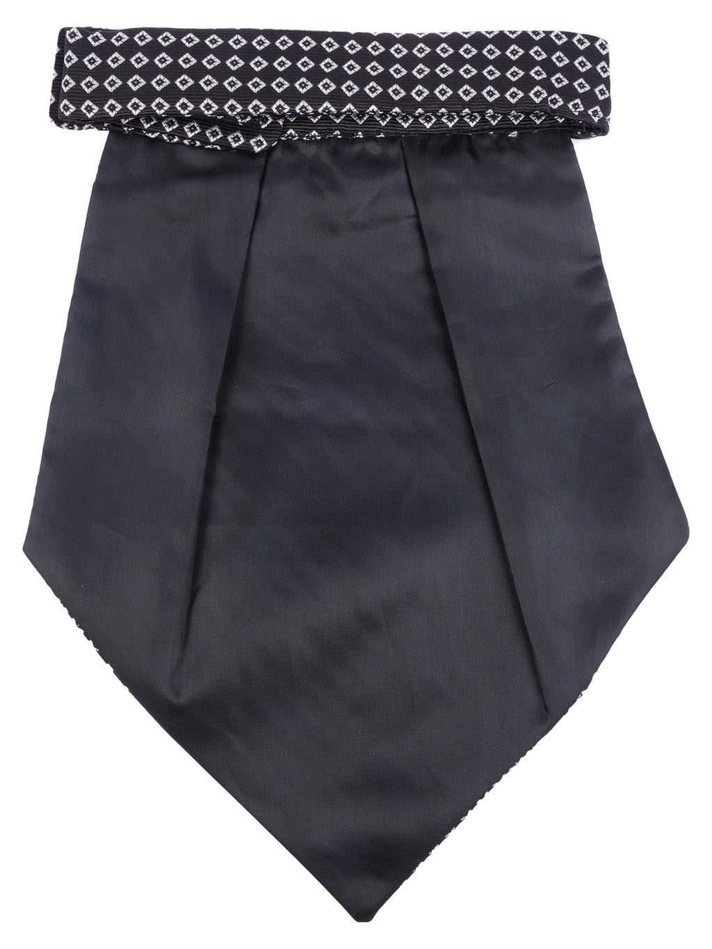 Alvaro Castagnino Men Black & White Printed Cravat