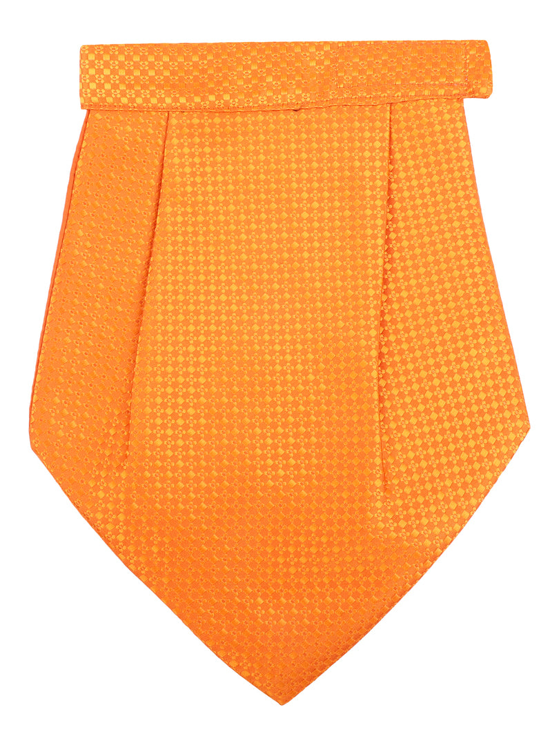 Alvaro Castagnino Men Orange Solid Cravat