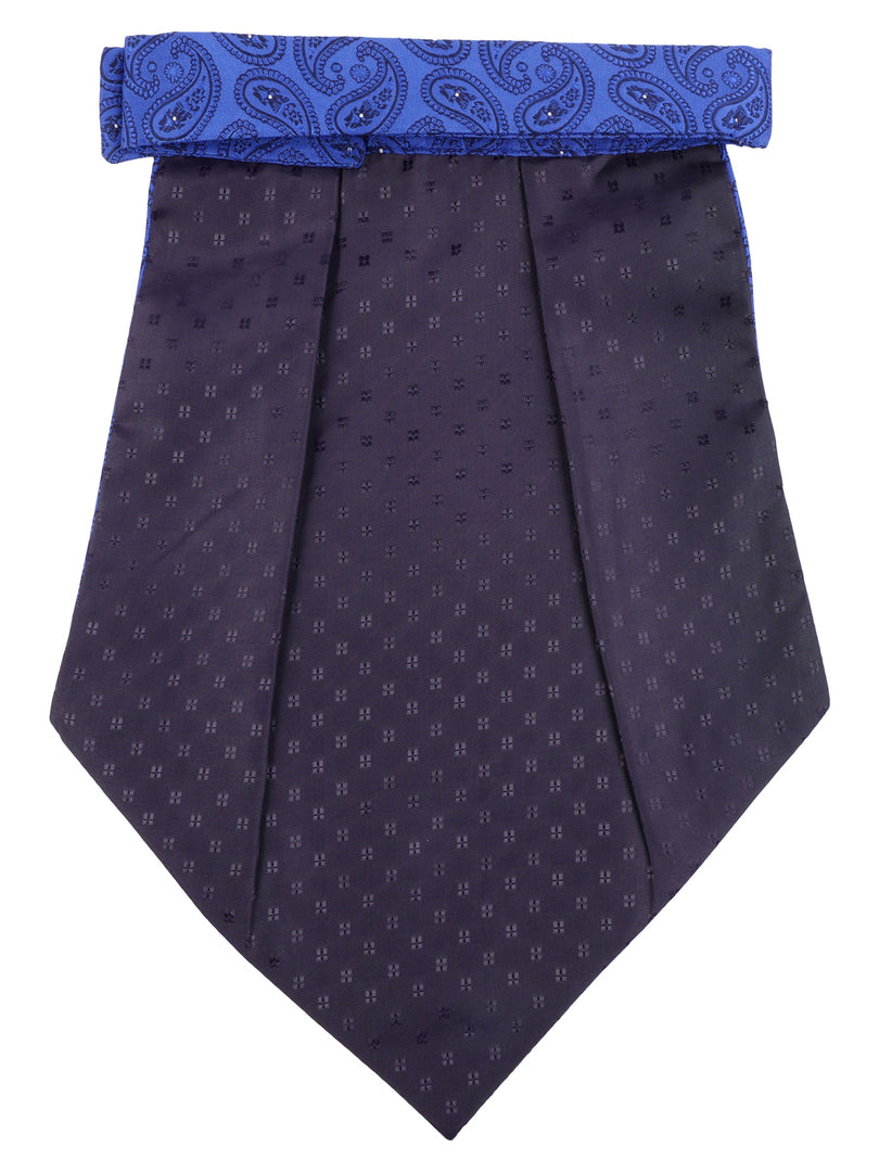 Alvaro Castagnino Men Blue Printed Cravat