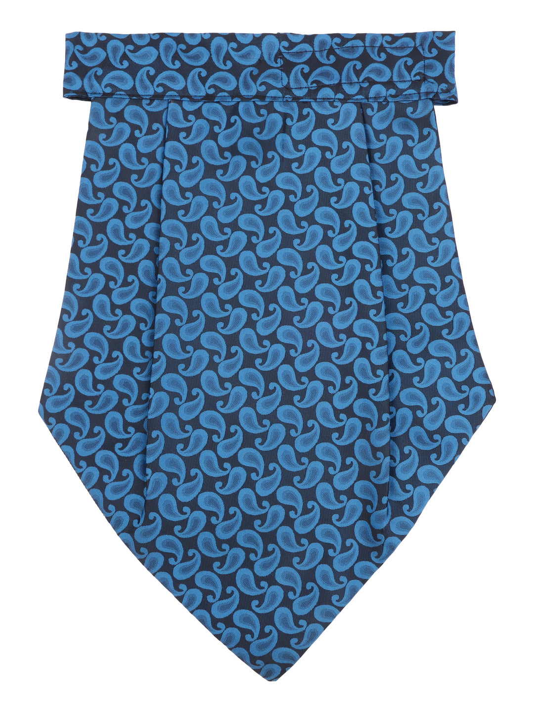 Alvaro Castagnino Men Black & Blue Printed Cravat