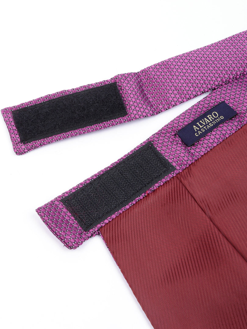 Purple Textured Cravat