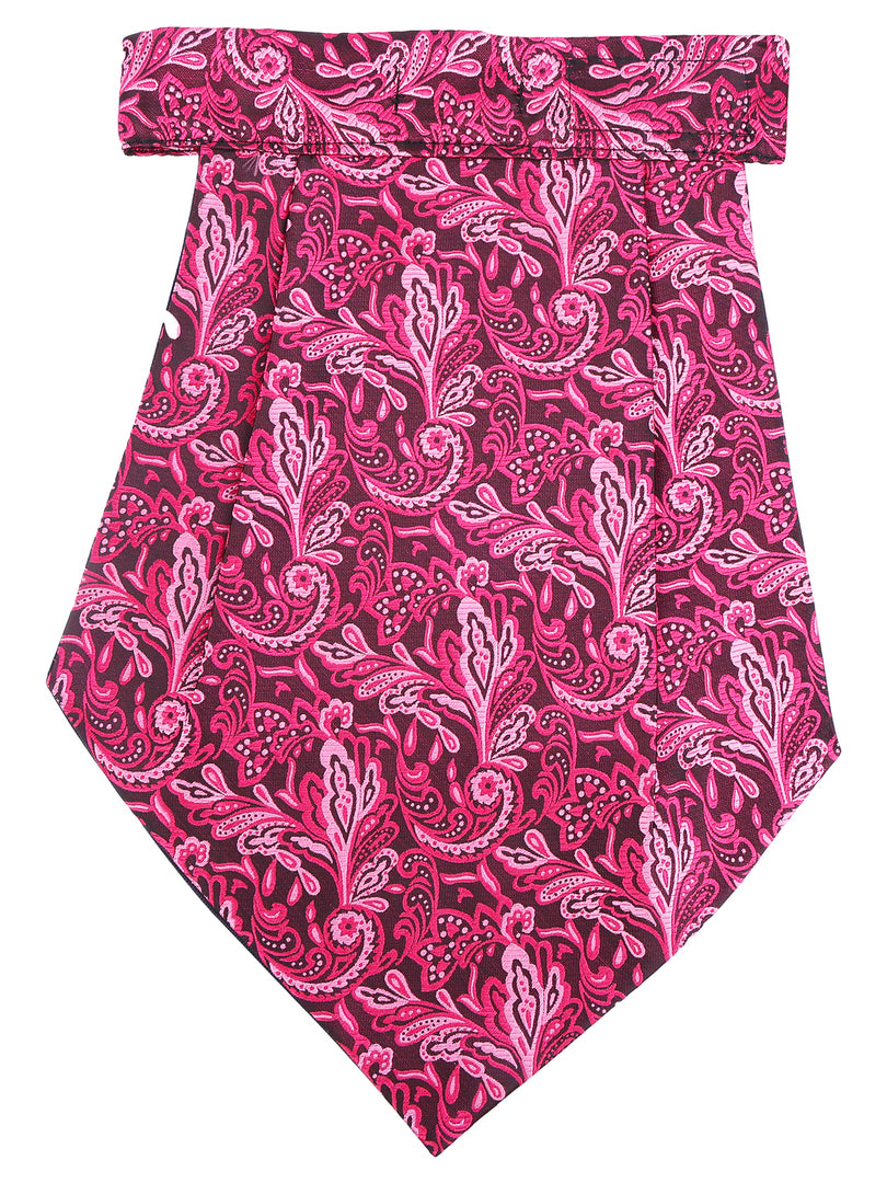 Alvaro Castagnino Men Purple & White Printed Cravat