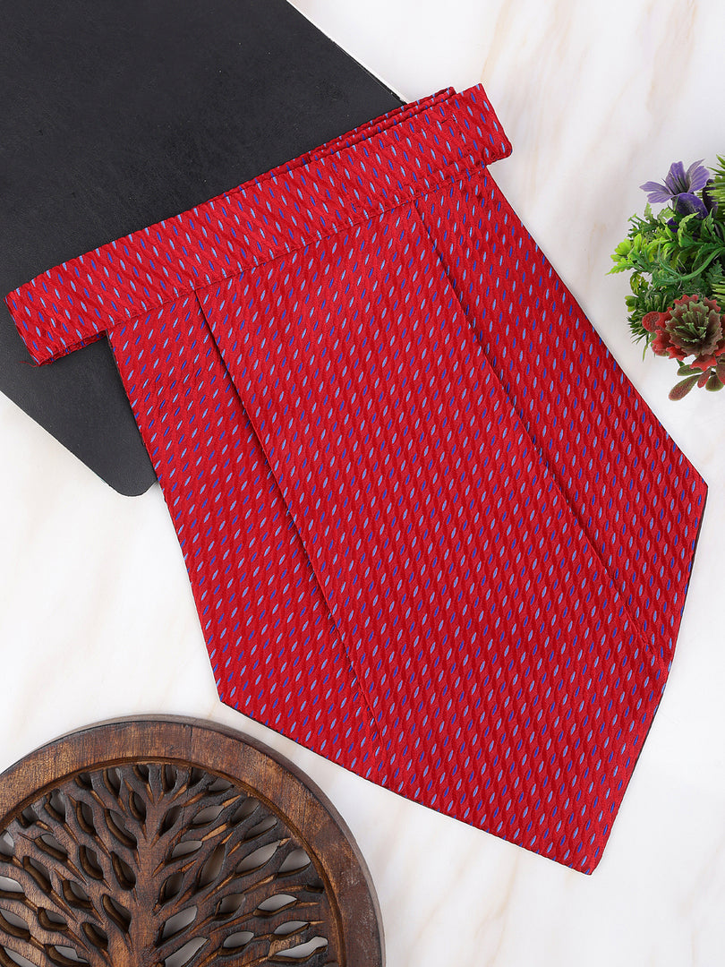 Alvaro Castagnino Men Maroon Printed Cravat