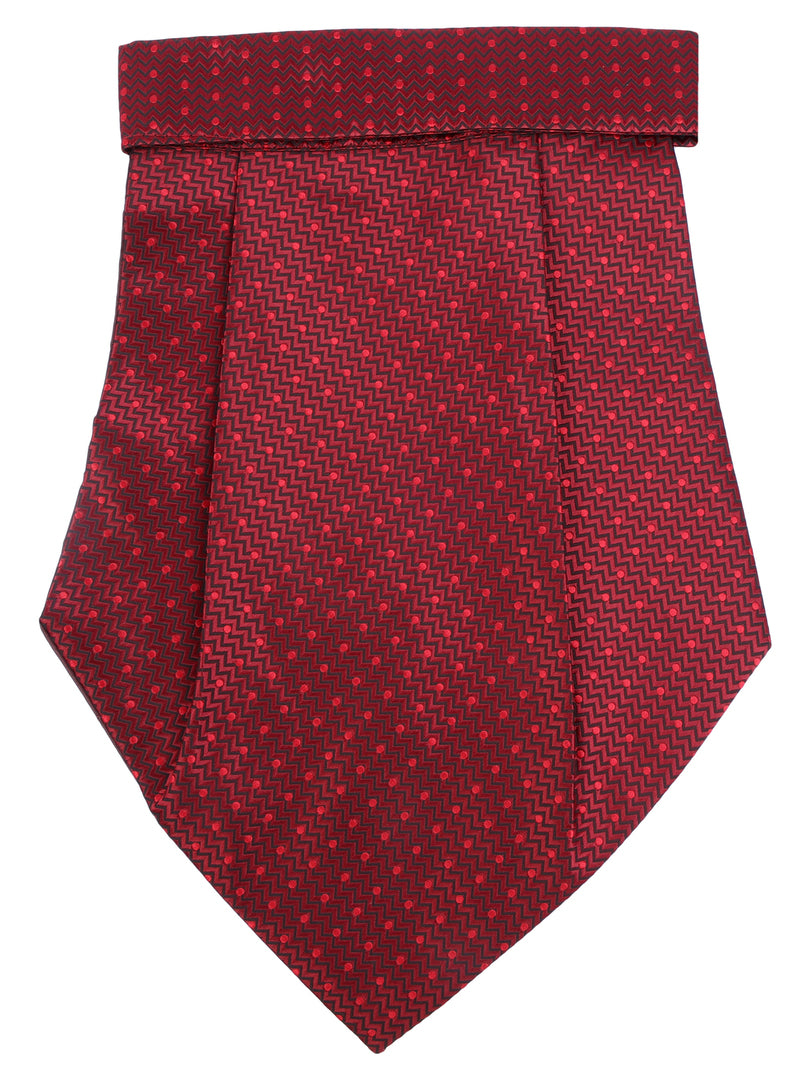 Alvaro Castagnino Men Maroon Solid Cravat