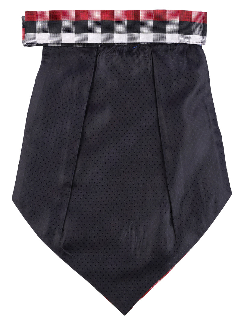 Red Black Checkered Cravat