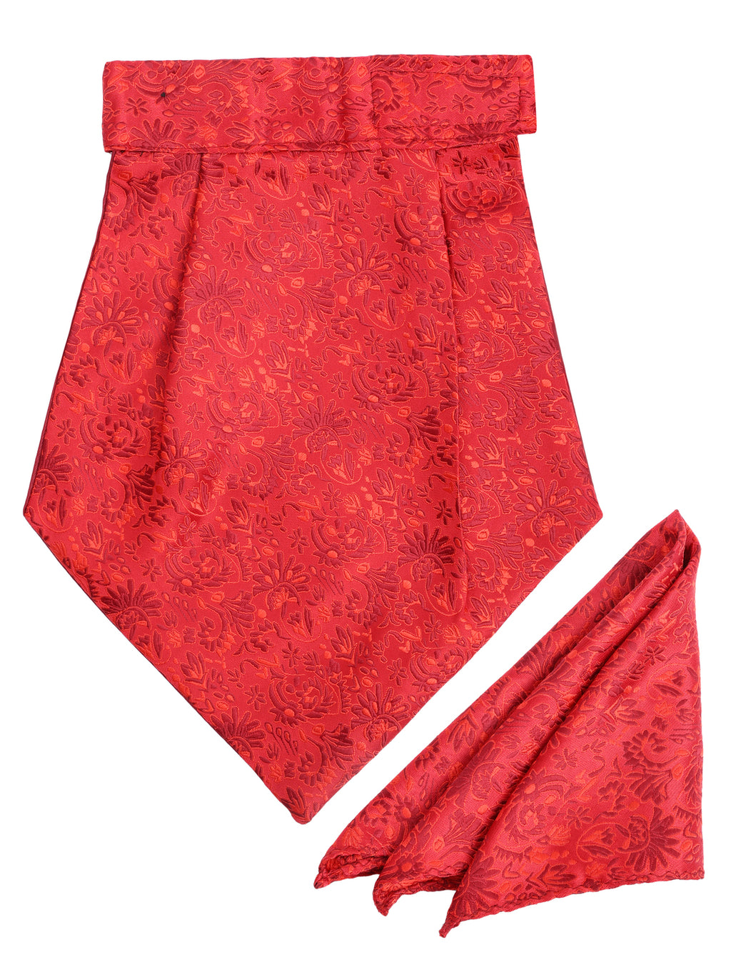 Alvaro Castagnino Men Red Printed Cravat Hanky