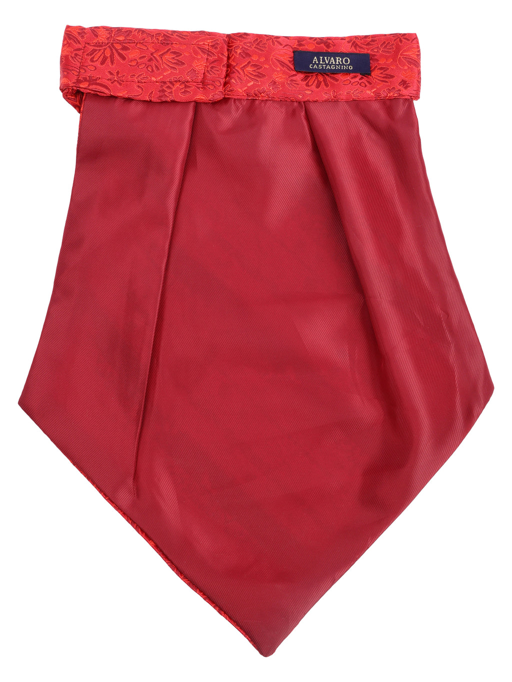 Alvaro Castagnino Men Red Printed Cravat Hanky