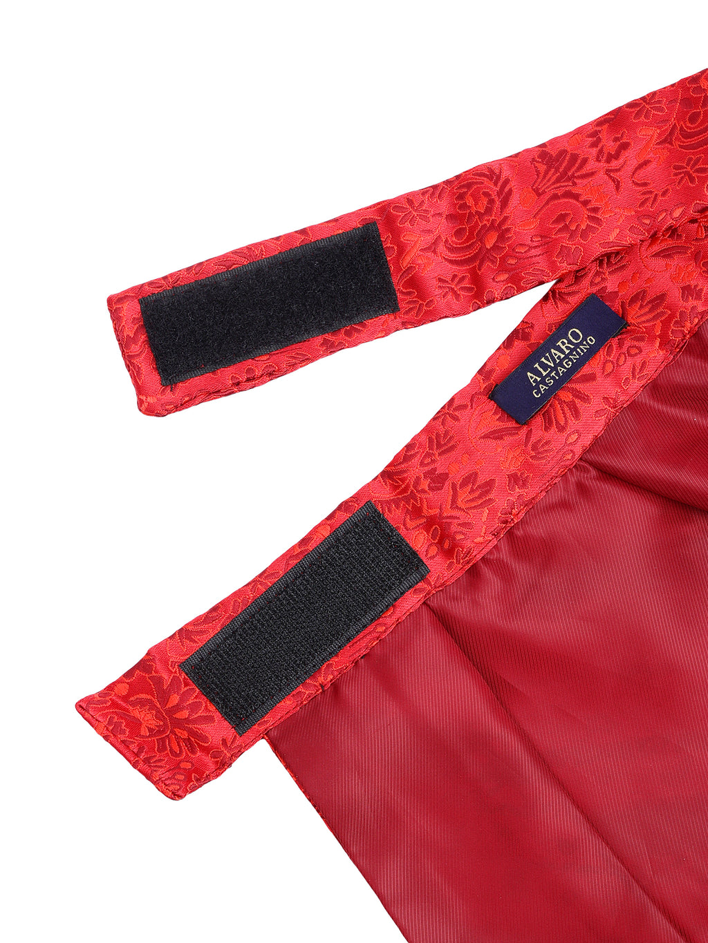 Alvaro Castagnino Men Red Printed Cravat Hanky