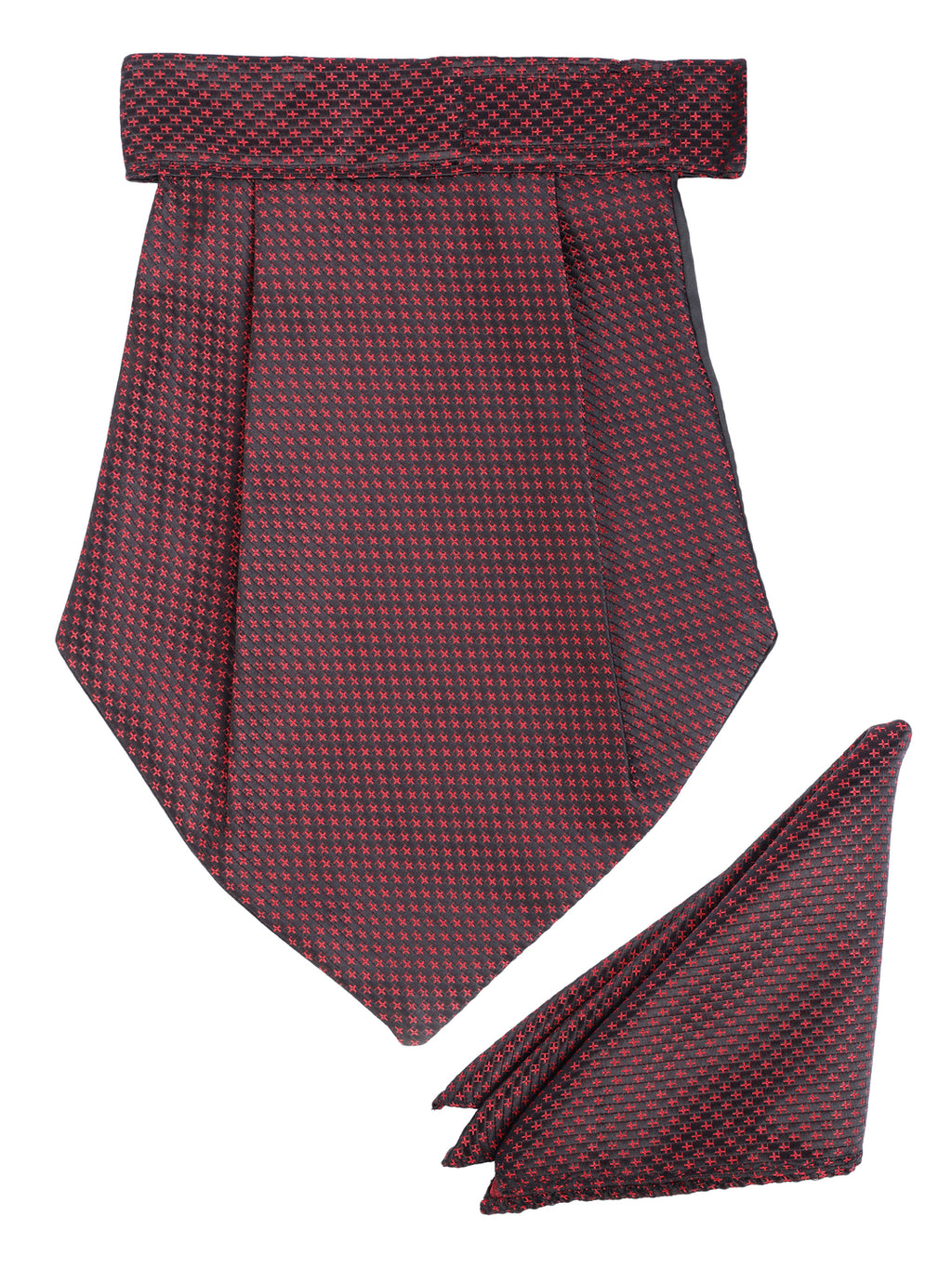 Alvaro Castagnino Men Maroon Printed Cravat Hanky