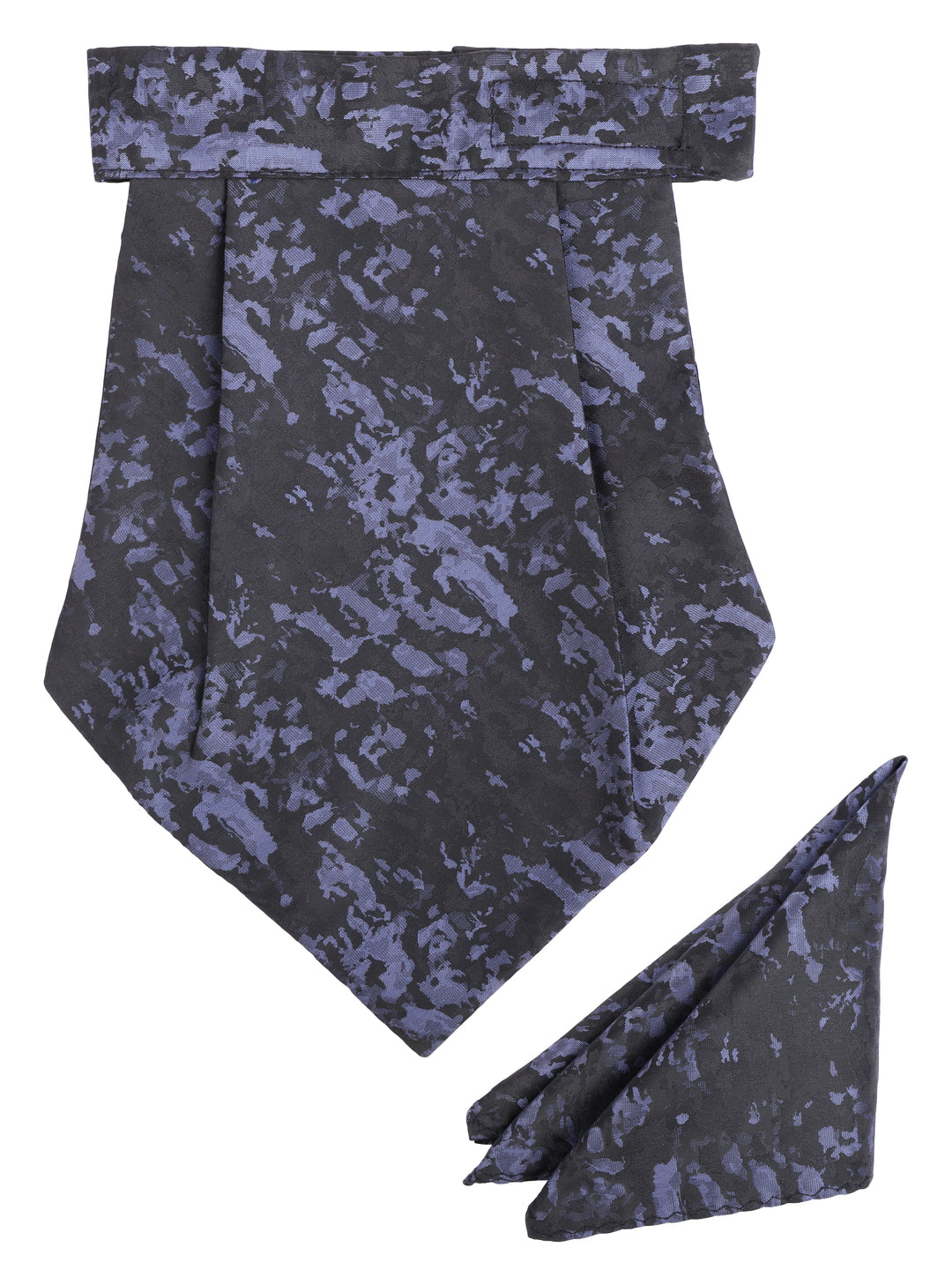 Alvaro Castagnino Men Black Printed Cravat Hanky