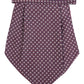 Alvaro Castagnino Men Maroon Printed Cravat Hanky