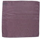 Alvaro Castagnino Men Maroon Printed Cravat Hanky
