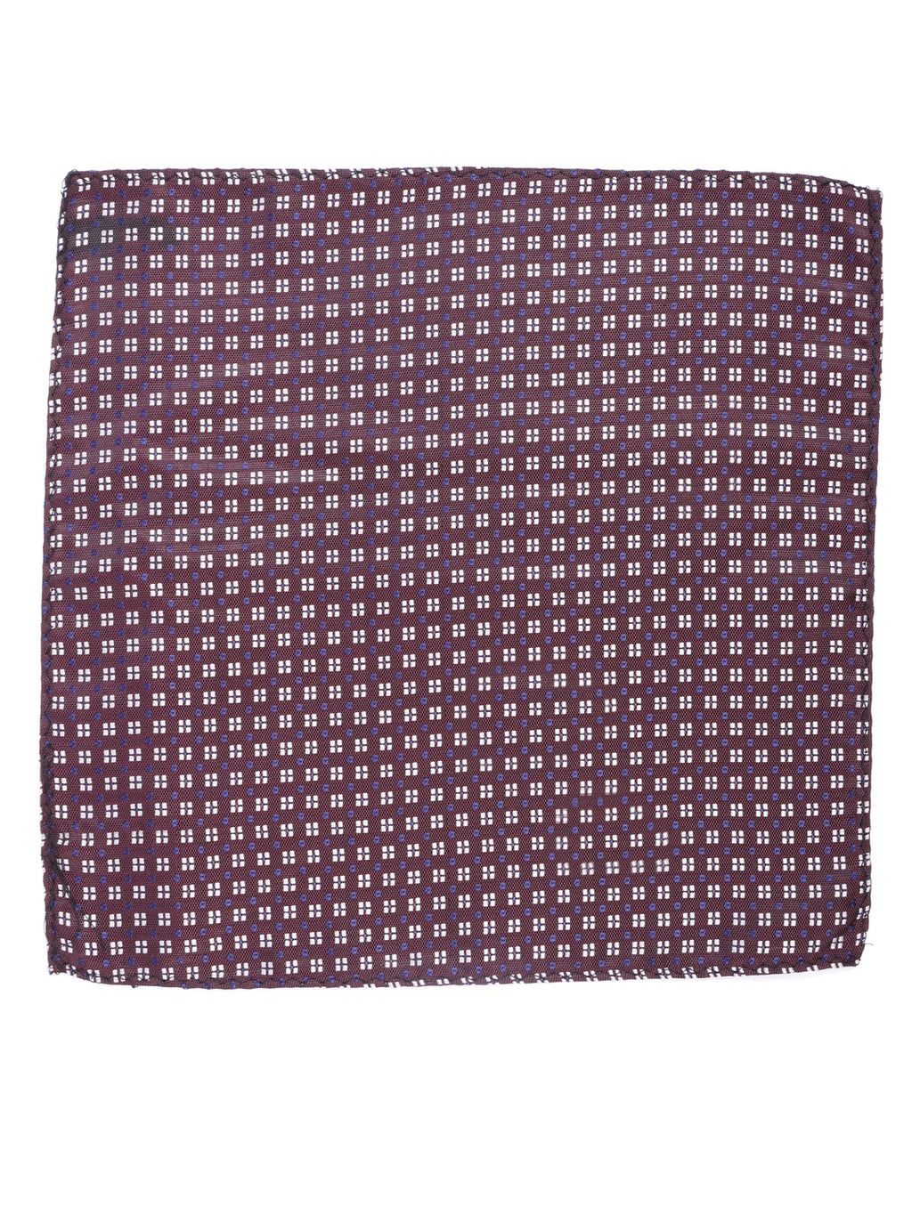 Alvaro Castagnino Men Maroon Printed Cravat Hanky