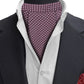 Alvaro Castagnino Men Maroon Printed Cravat Hanky