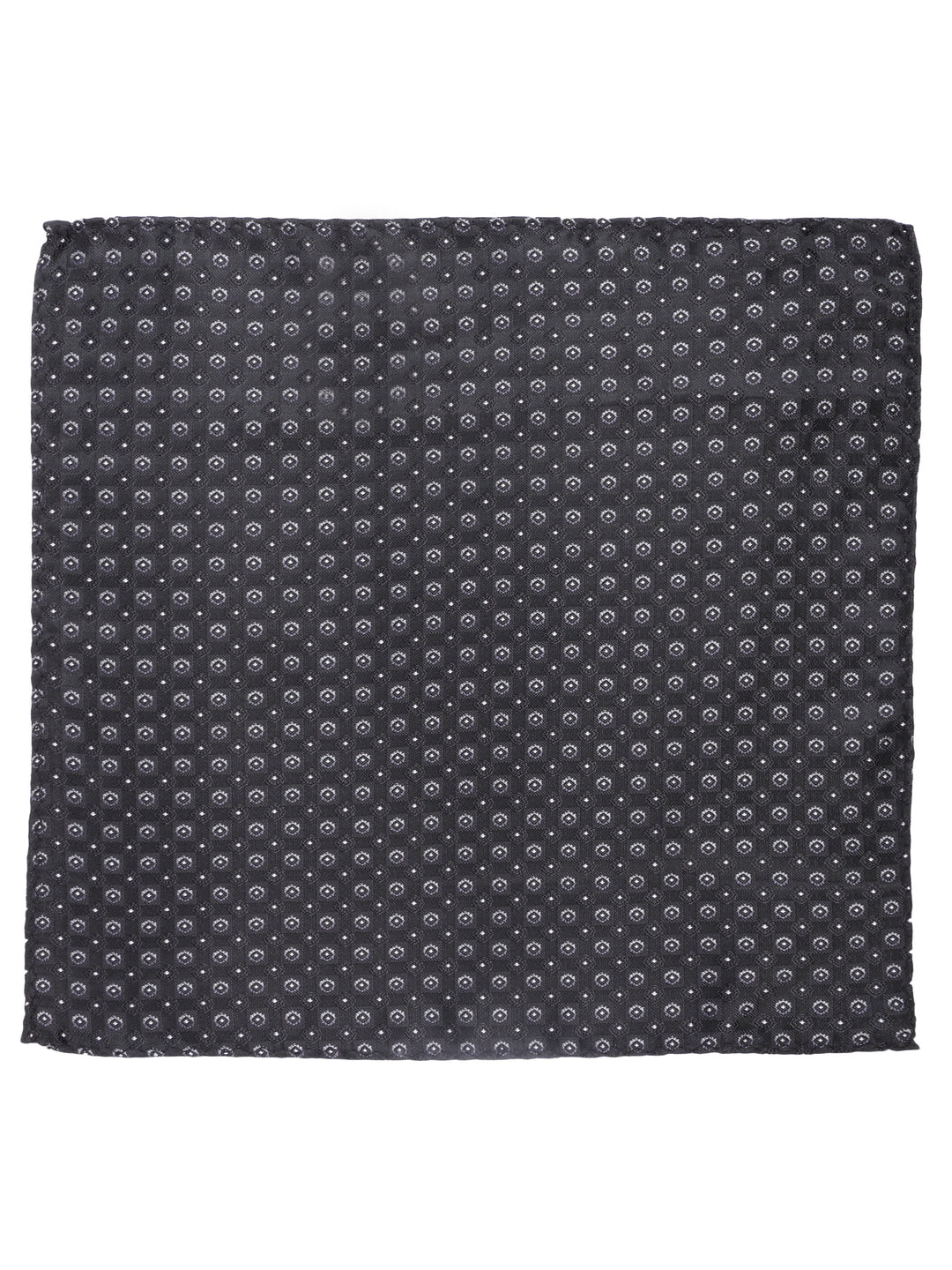 Alvaro Castagnino Men Black Printed Cravat Hanky