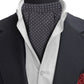 Alvaro Castagnino Men Black Printed Cravat Hanky