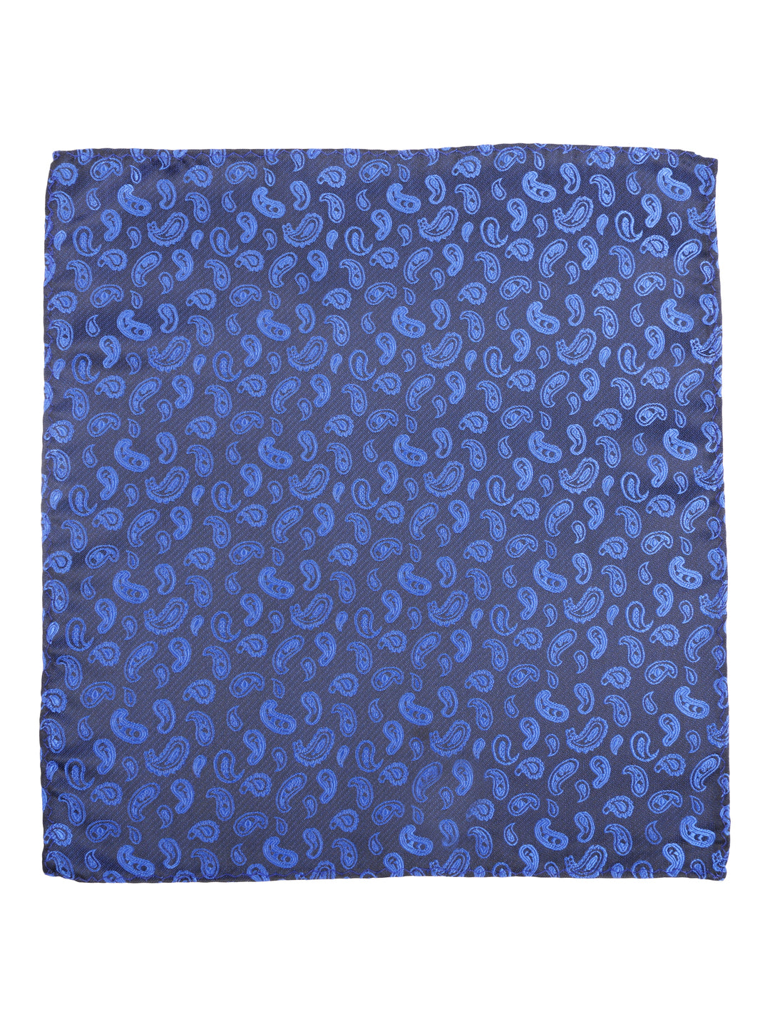 Blue Paisley Cravat & Pocket Square Set