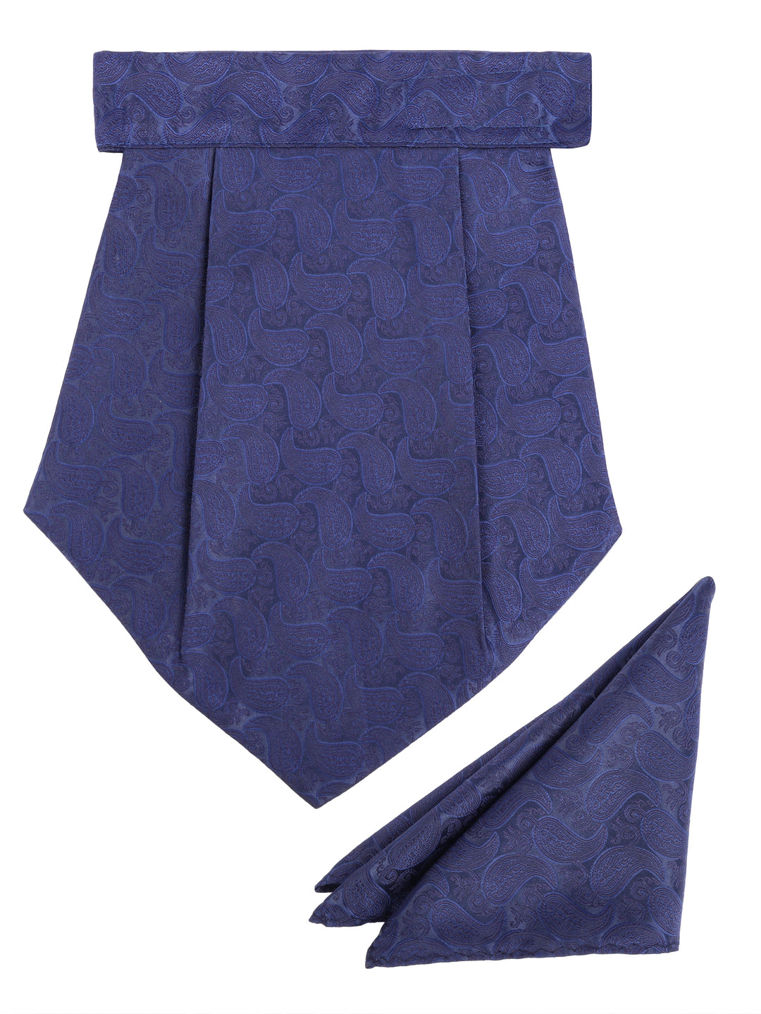 Alvaro Castagnino Men Blue Printed Cravat Hanky