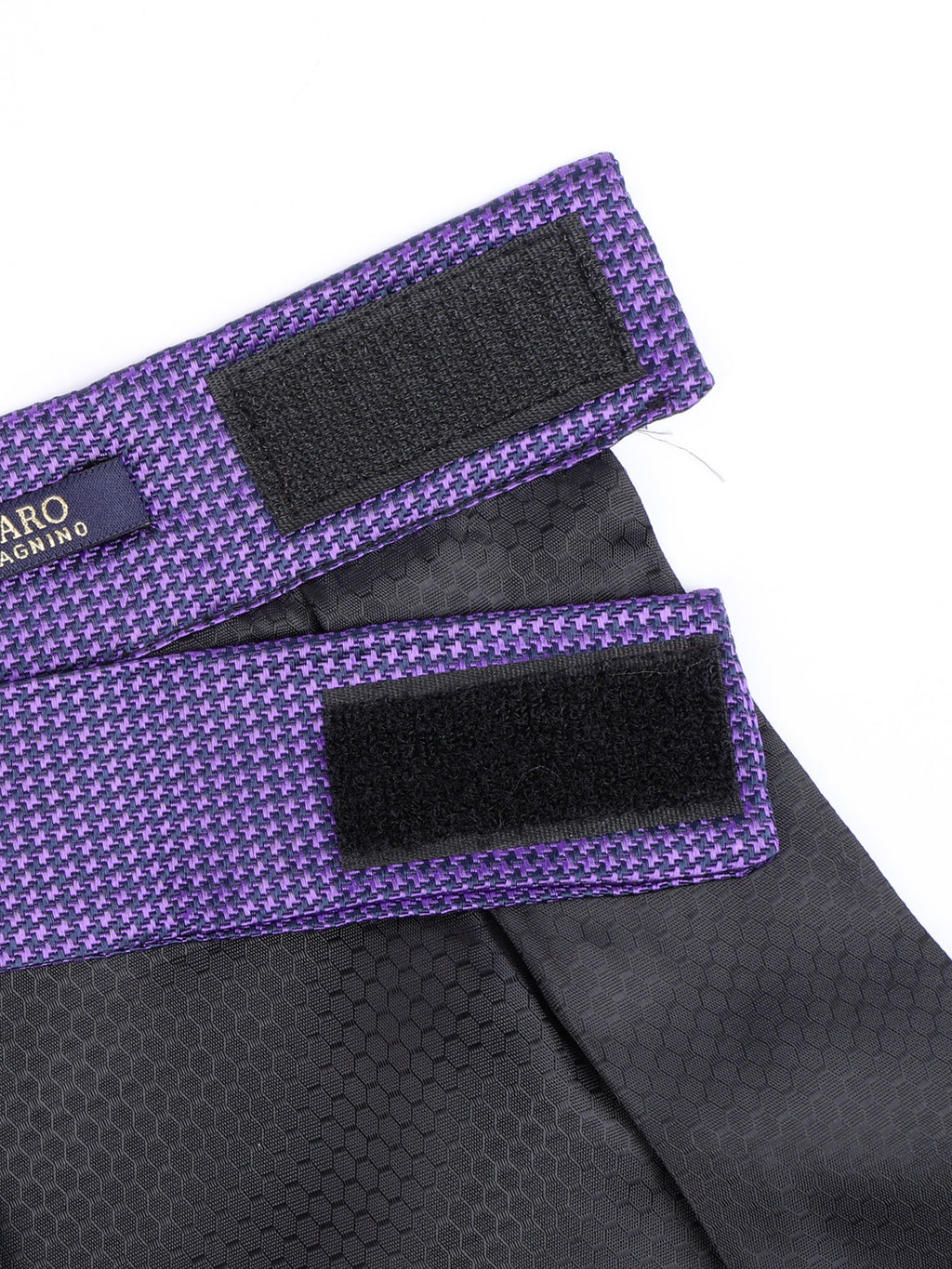 Alvaro Castagnino Men Purple Printed Cravat Hanky