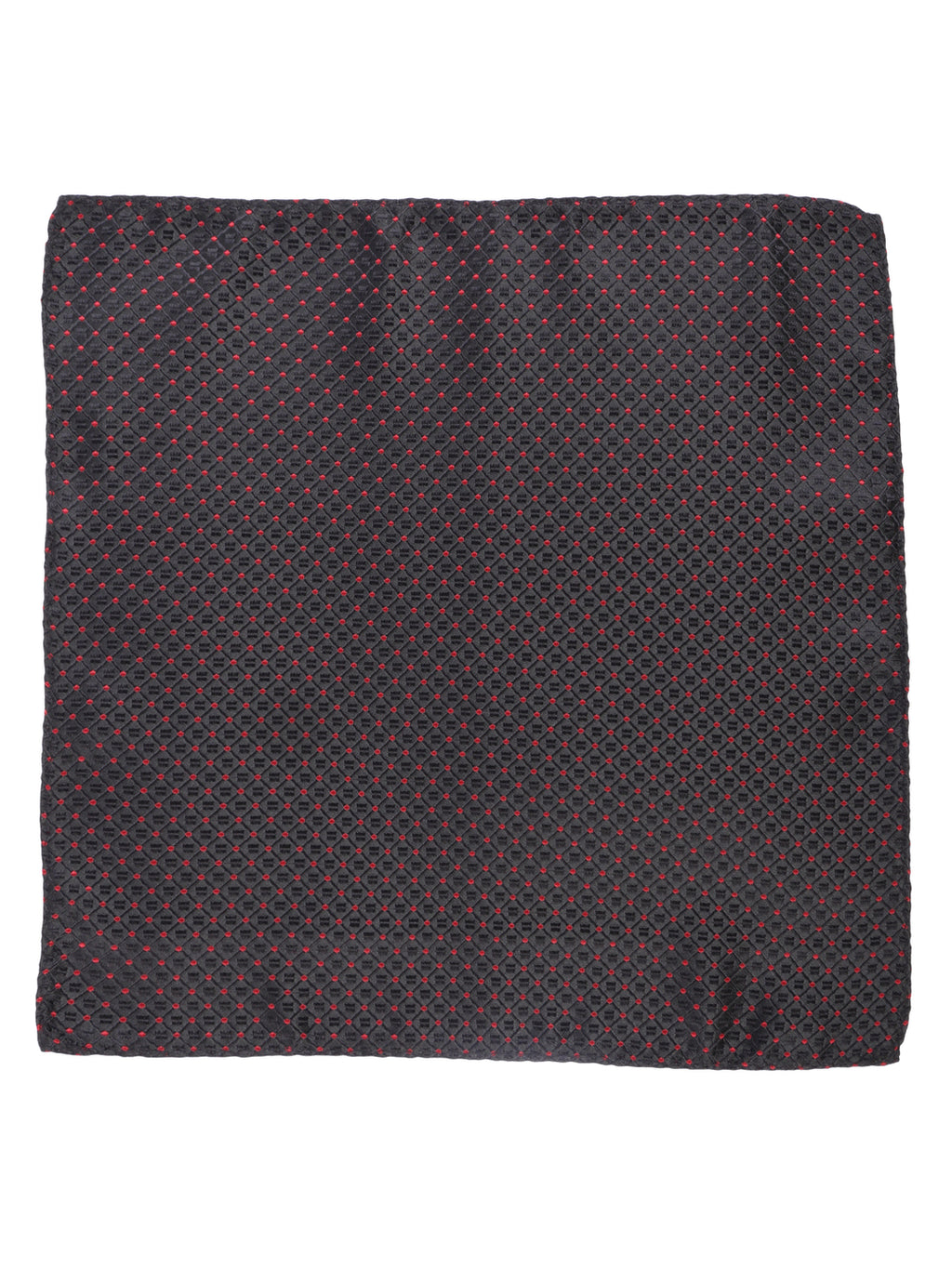 Alvaro Castagnino Men Black & Maroon Printed Cravat Hanky