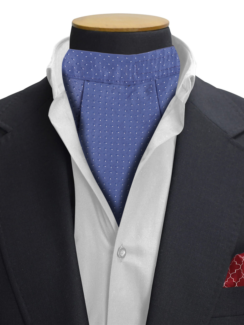Alvaro Castagnino Men Blue Printed Cravat Hanky