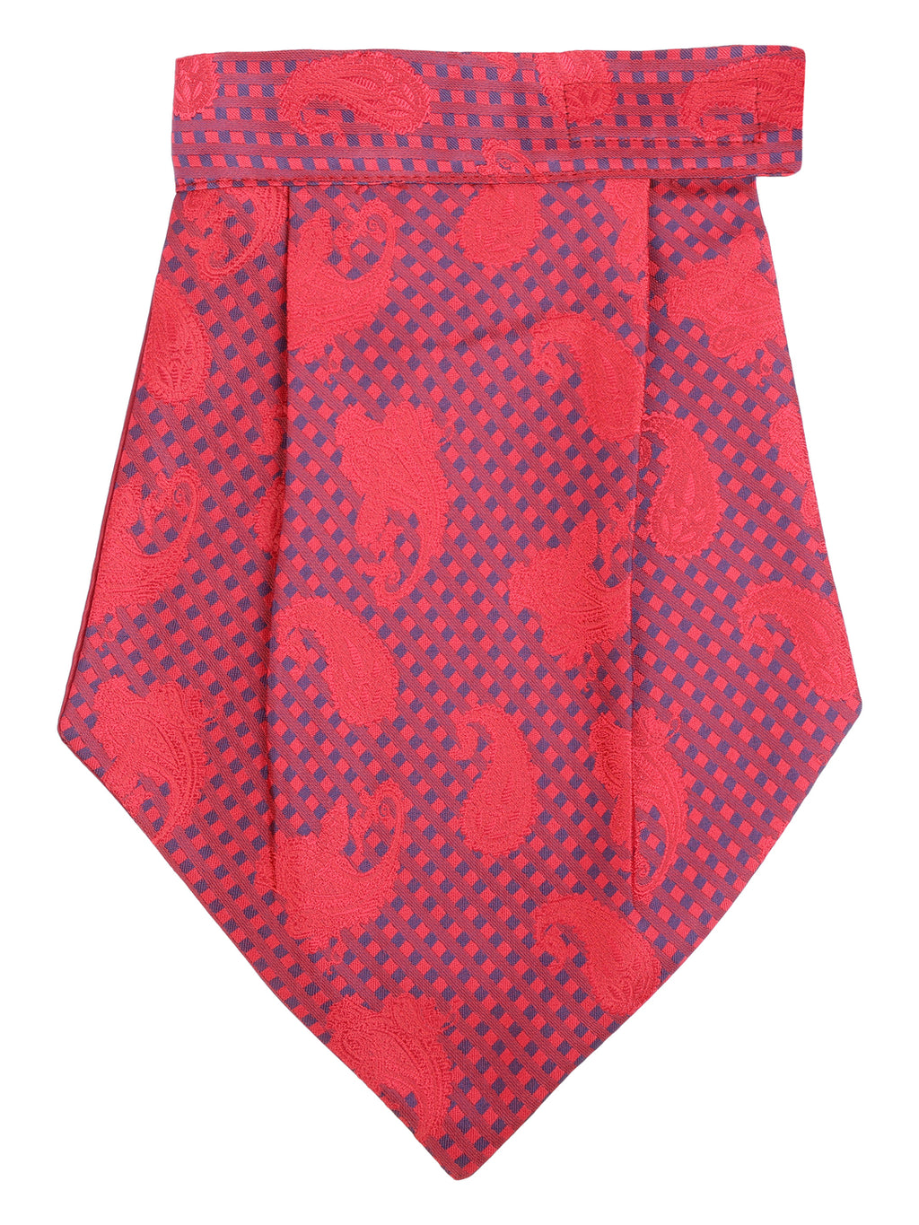 Alvaro Castagnino Men Red Printed Cravat Hanky