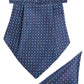 Alvaro Castagnino Men Blue Printed Cravat Hanky