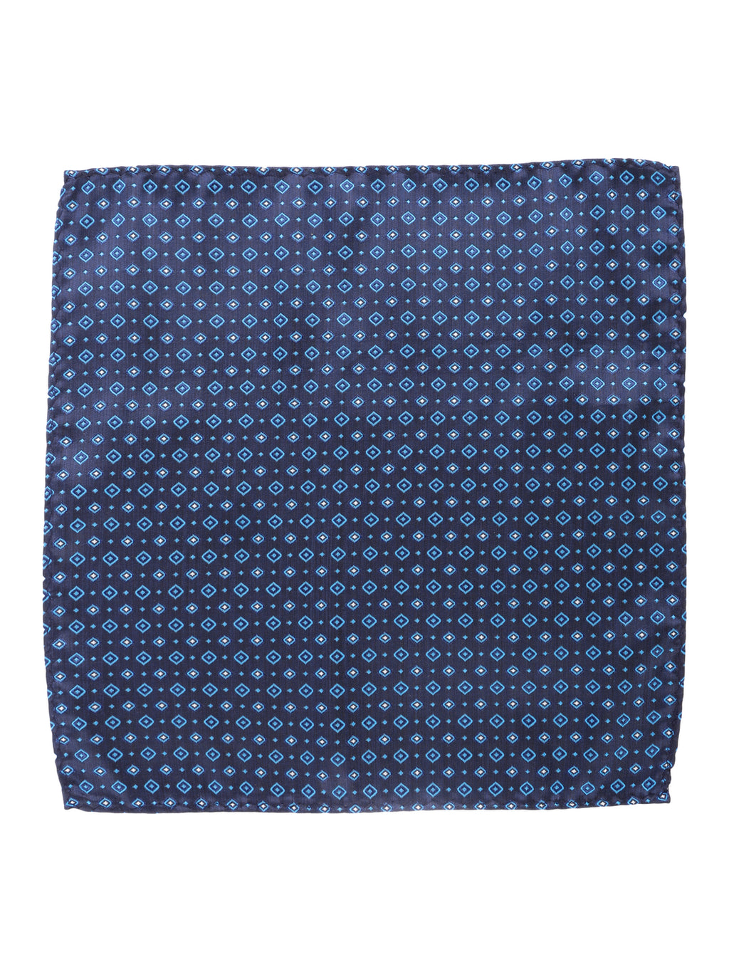 Alvaro Castagnino Men Blue Printed Cravat Hanky