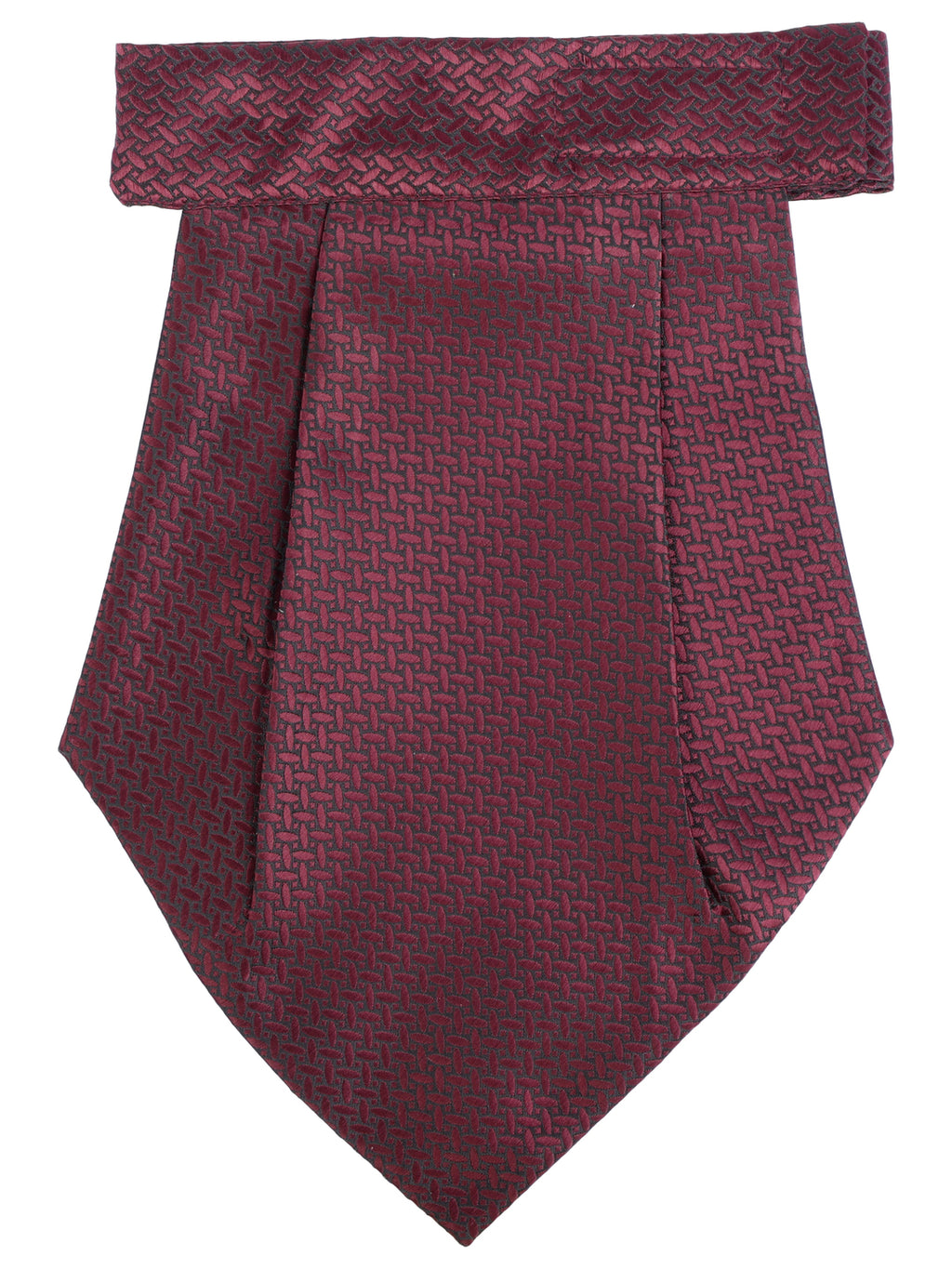 Alvaro Castagnino Men Maroon Printed Cravat Hanky