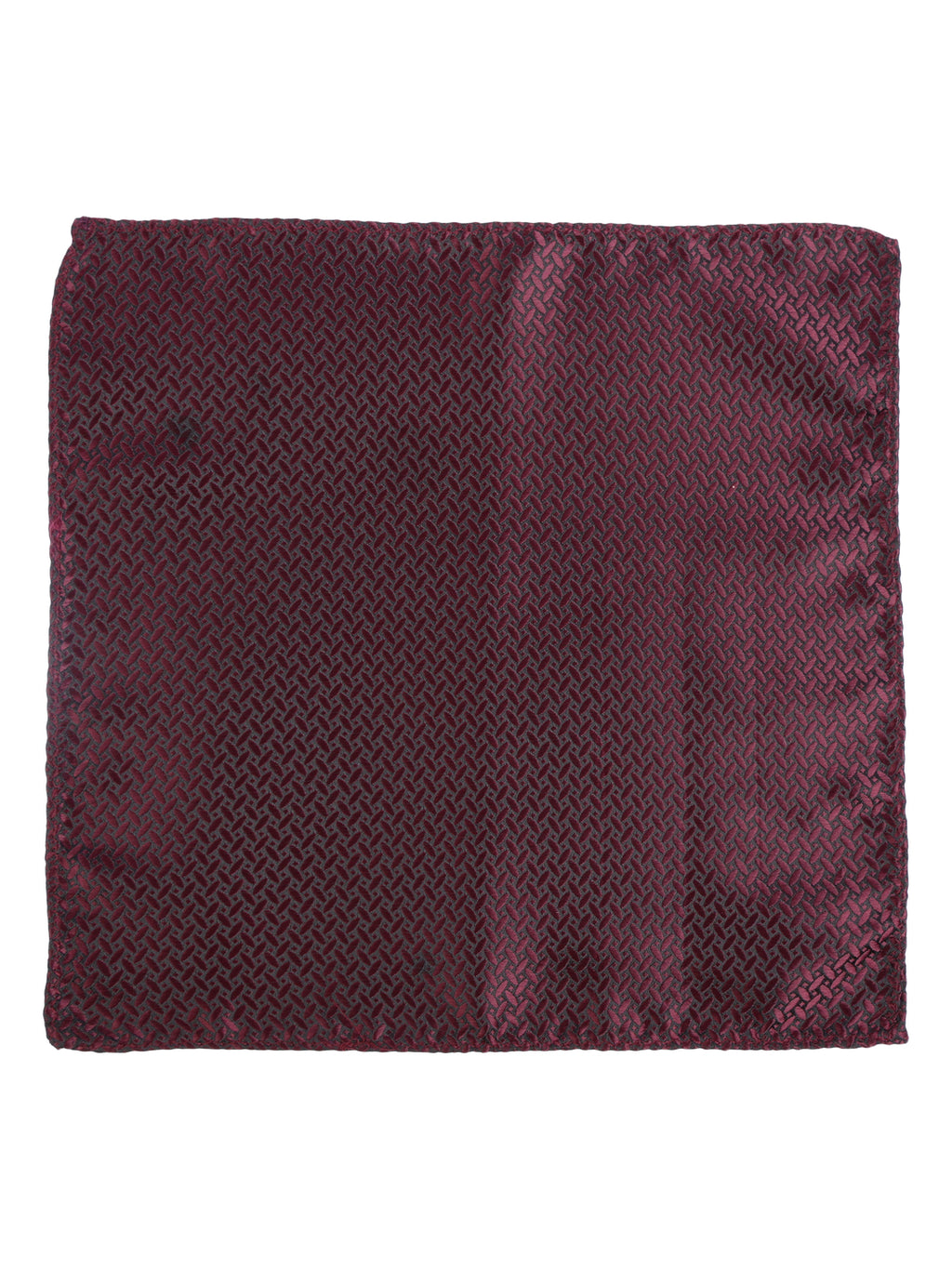 Alvaro Castagnino Men Maroon Printed Cravat Hanky