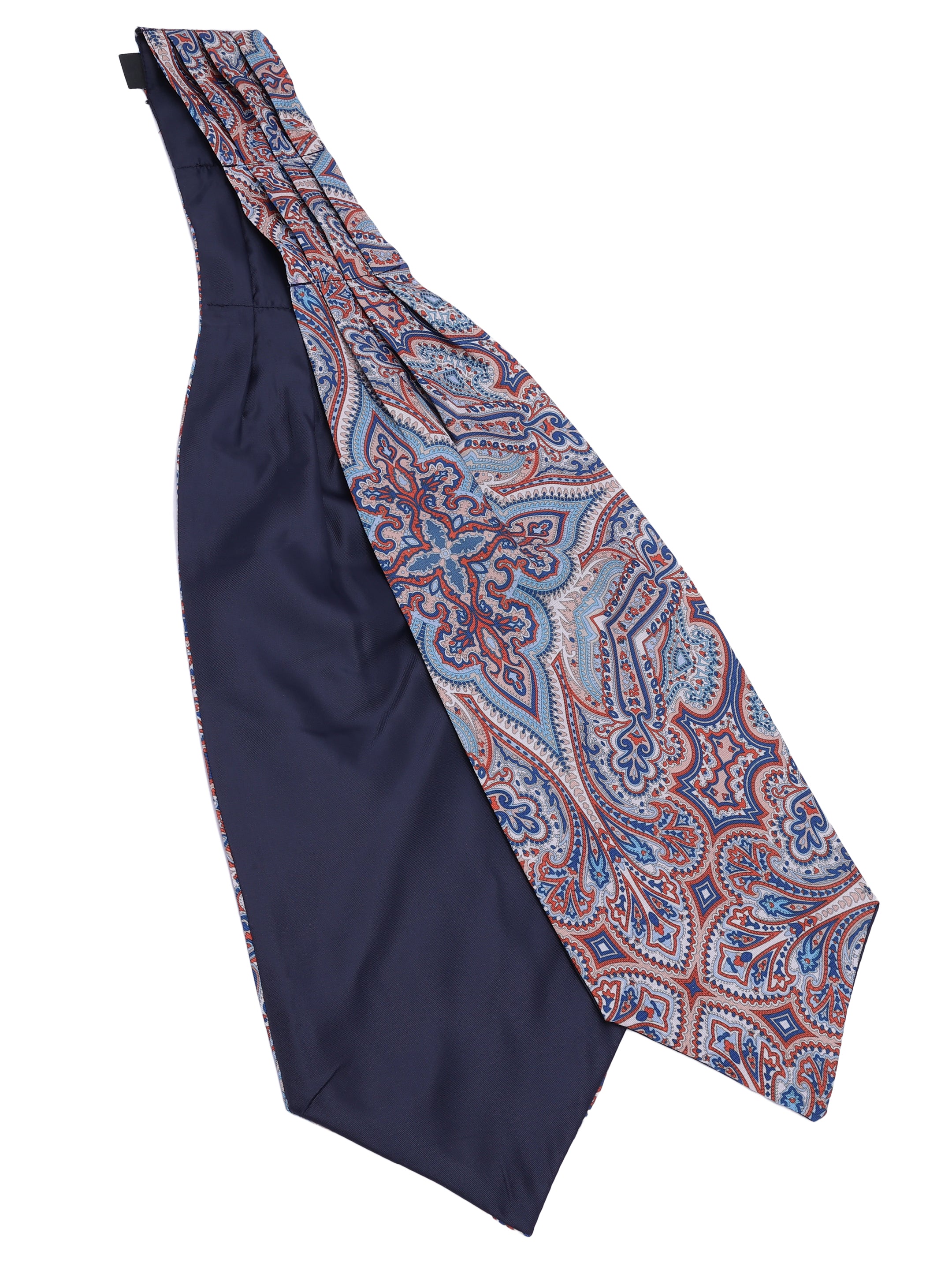 Alvaro Castagnino Men Franch Printed Cravat With Pocket Square