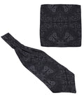 Alvaro Castagnino Men Franch Printed Cravat With Pocket Square