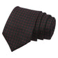 Alvaro Castagnino Black & Maroon Coloured Necktie for Men