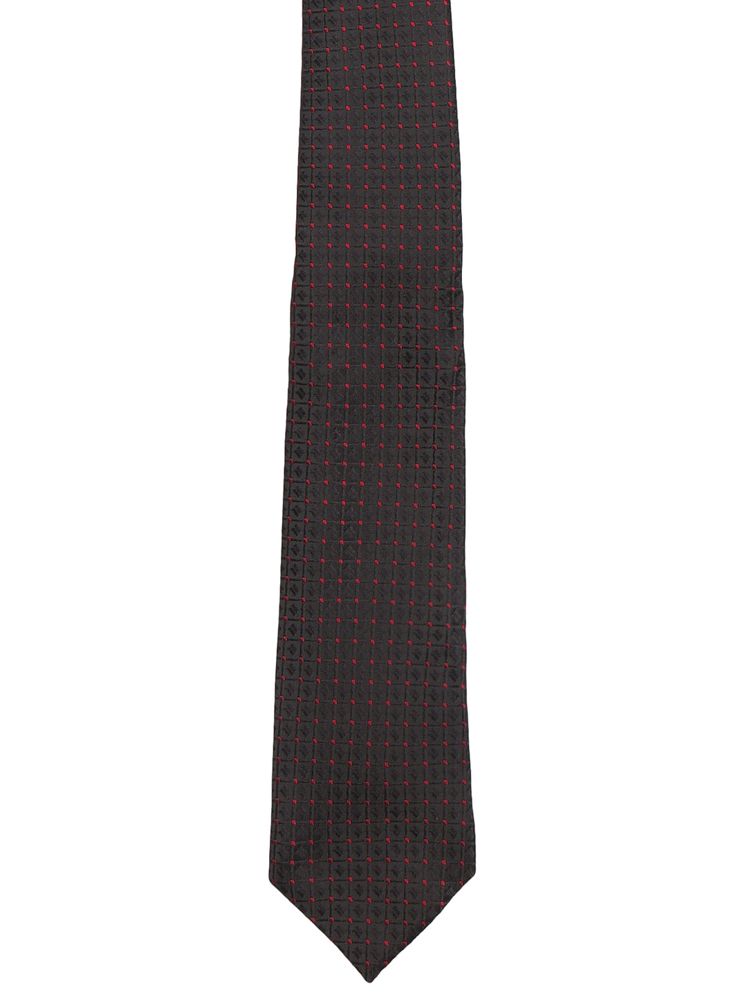 Alvaro Castagnino Black & Maroon Coloured Necktie for Men