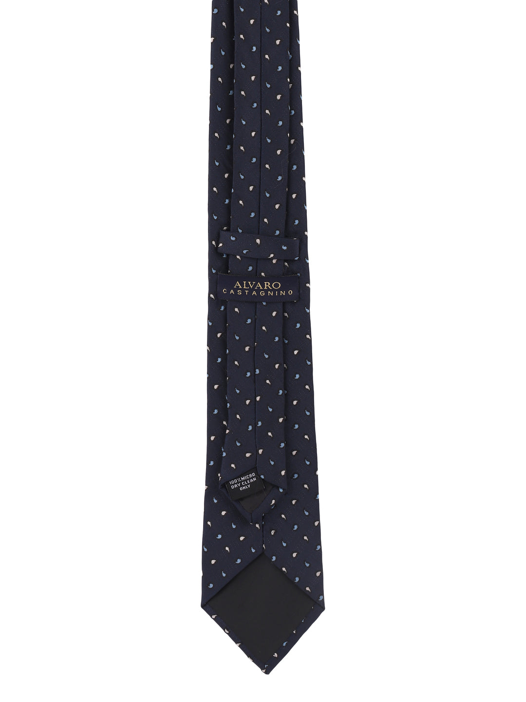 Navy Blue Paisley Necktie