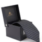 Alvaro Castagnino Black & Grey Coloured Necktie for Men