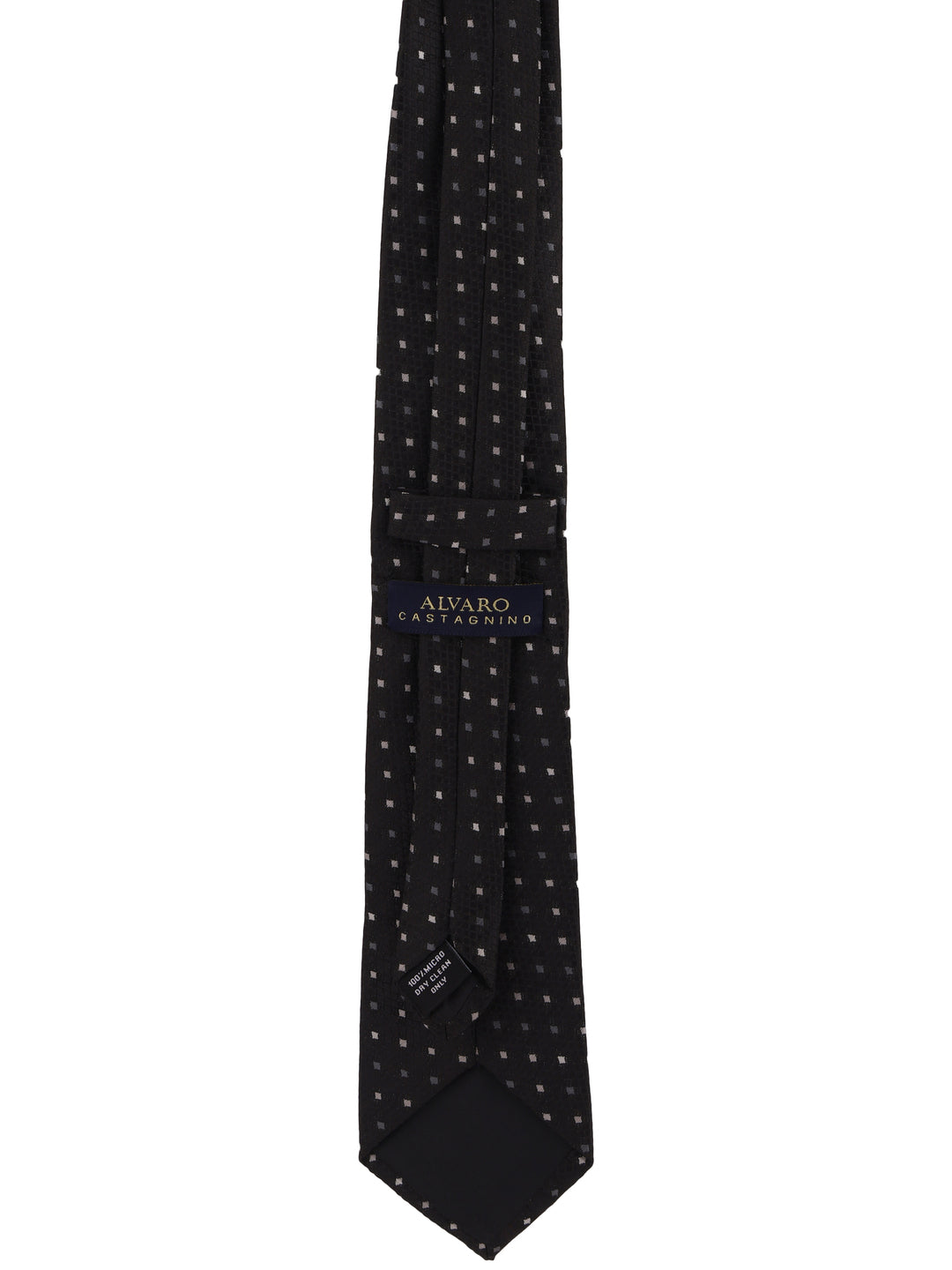 Black Micro Dot Necktie