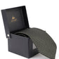 Alvaro Castagnino Black & Green Coloured Necktie for Men