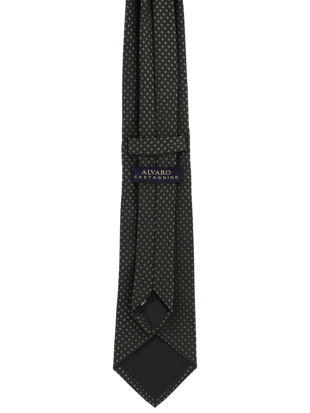 Alvaro Castagnino Black & Green Coloured Necktie for Men