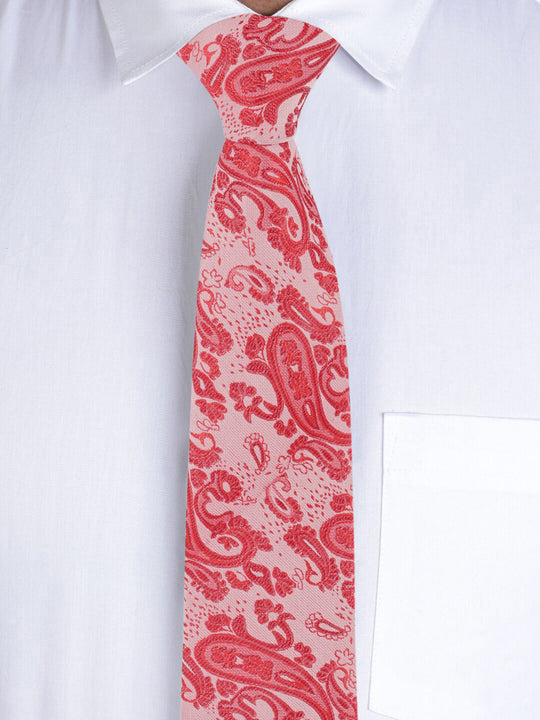 Alvaro Castagnino Red Coloured Necktie for Men