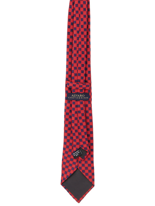 Alvaro Castagnino Red & Blue Coloured Necktie for Men