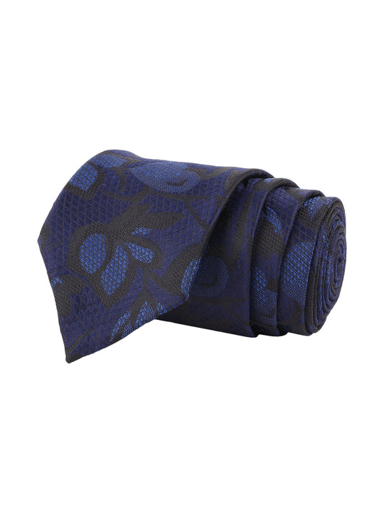 Classic Formal Woven Floral Necktie