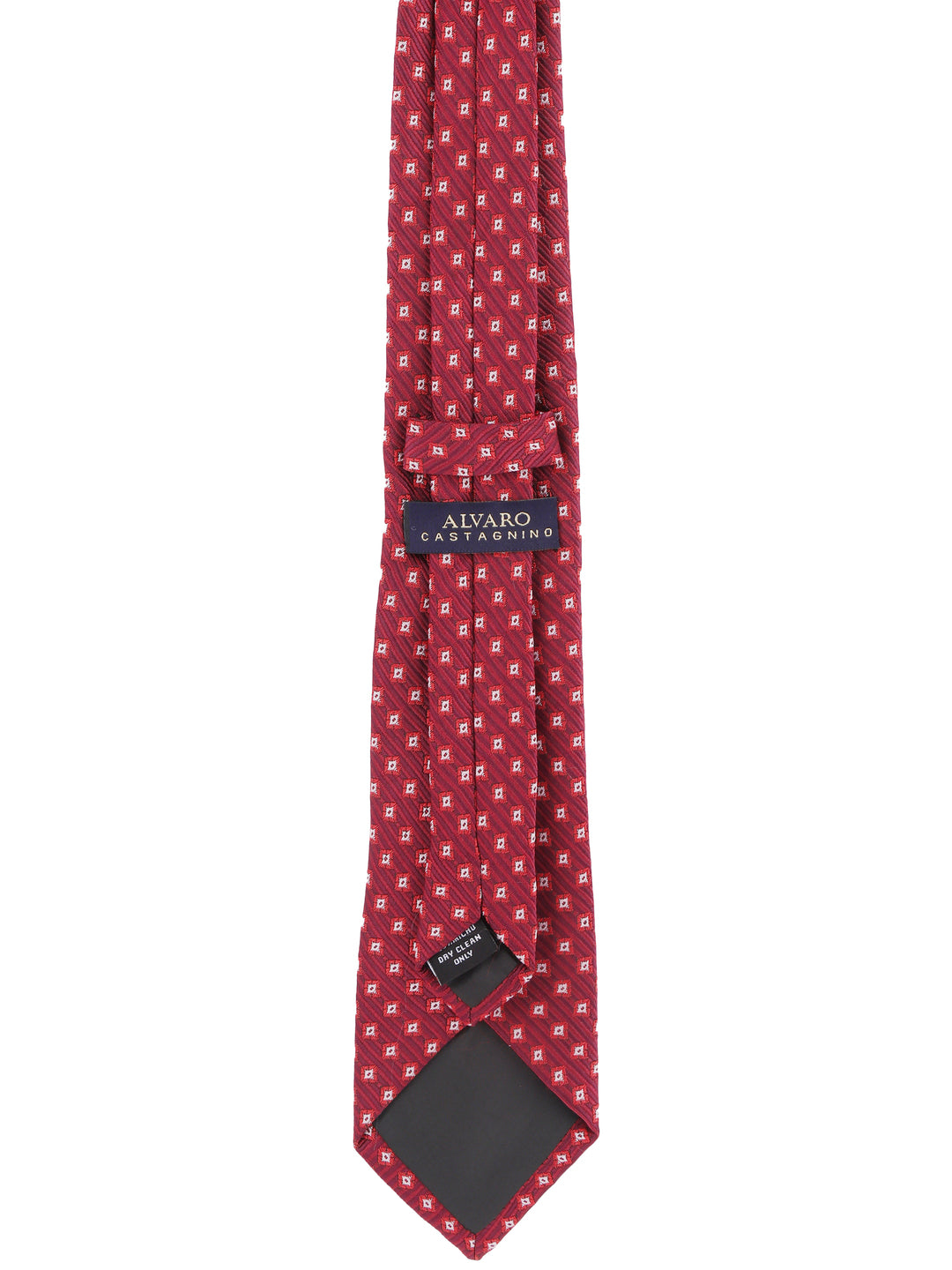 Alvaro Castagnino Maroon Coloured Necktie for Men