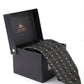 Alvaro Castagnino Black & Grey Coloured Necktie for Men