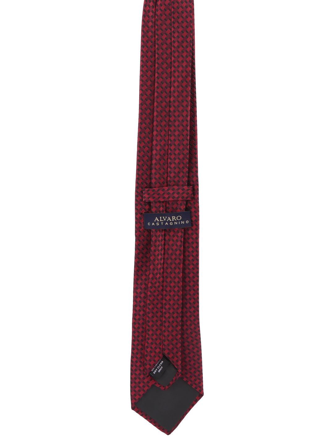 Alvaro Castagnino Maroon Coloured Necktie for Men