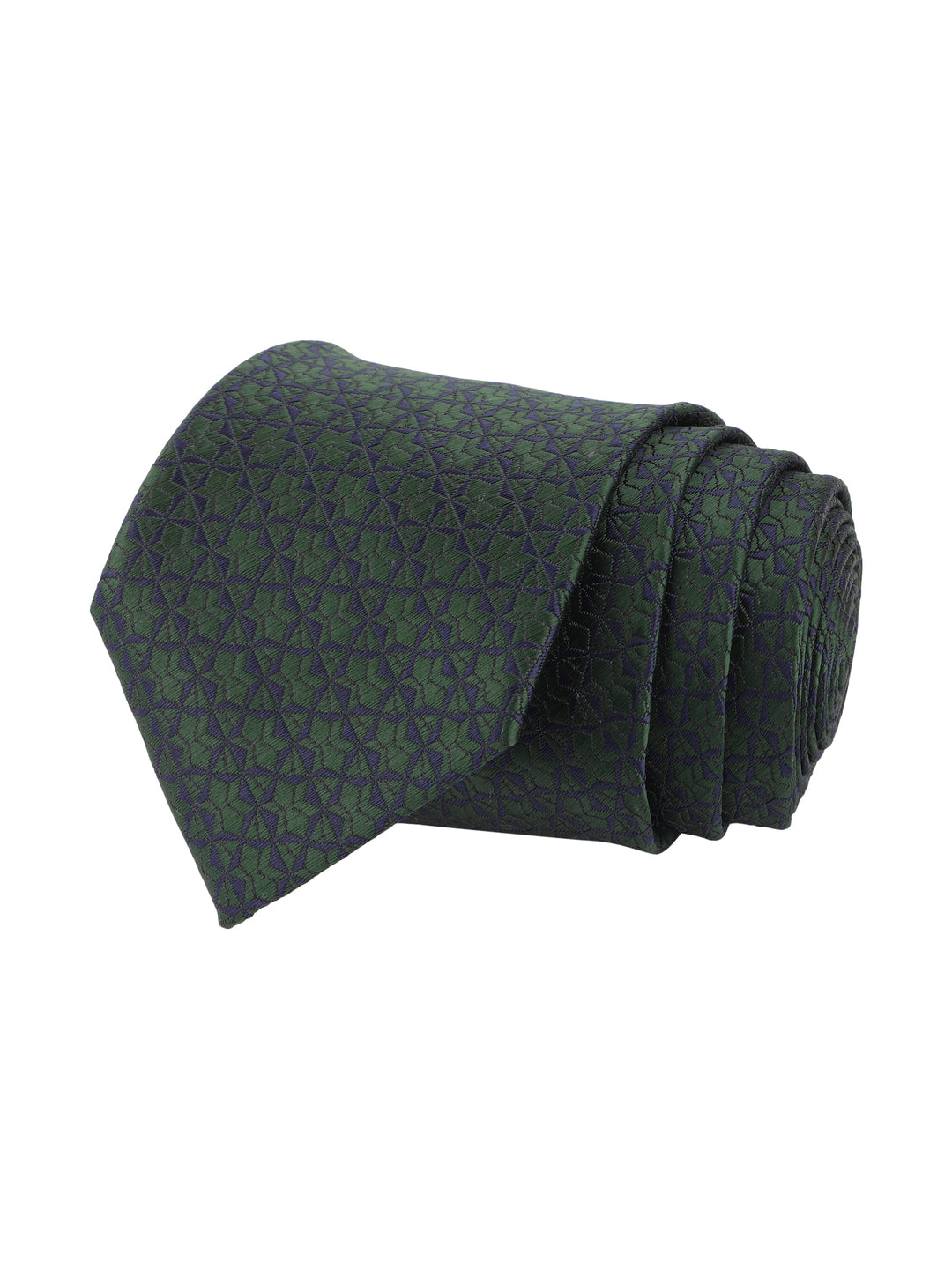 Woven Geometric Jacquard Necktie