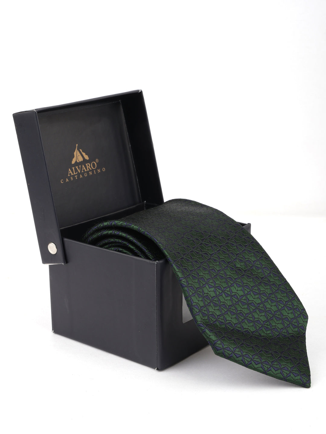 Alvaro Castagnino Green Coloured Necktie for Men